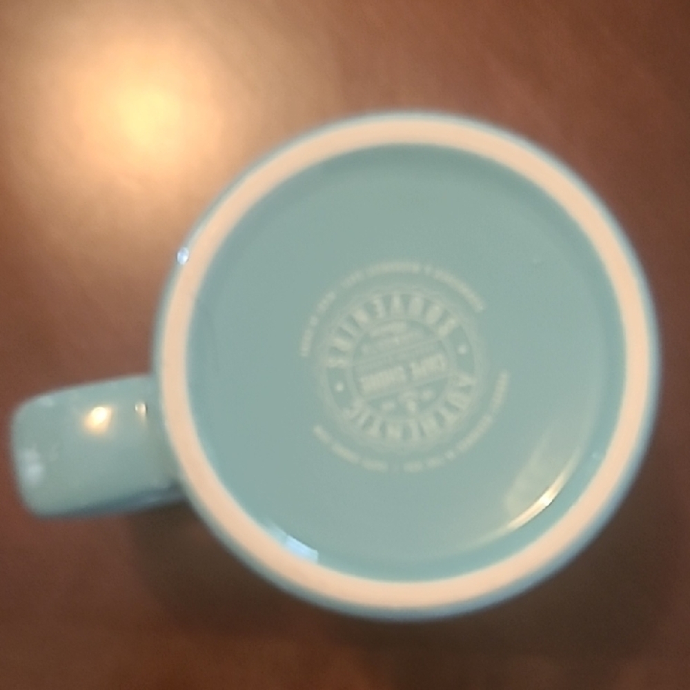 Turquoise Seashell Mug - Picture 4 of 6